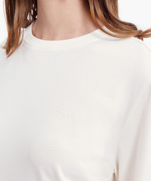 tシャツ 吸水速乾 抗菌防臭 ロングスリーブ長袖Tシャツ RP レディース AIGLE tシャツ 吸水速乾 抗菌防臭 ロングスリーブ長袖Tシャツ RP