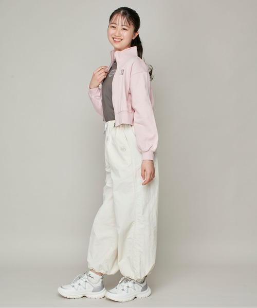 【FACTOTUM】 C/NオックスフォードロングスタンドZIPブルゾン FACTOTUM】C/NオックスフォードロングスタンドZIPブルゾン
