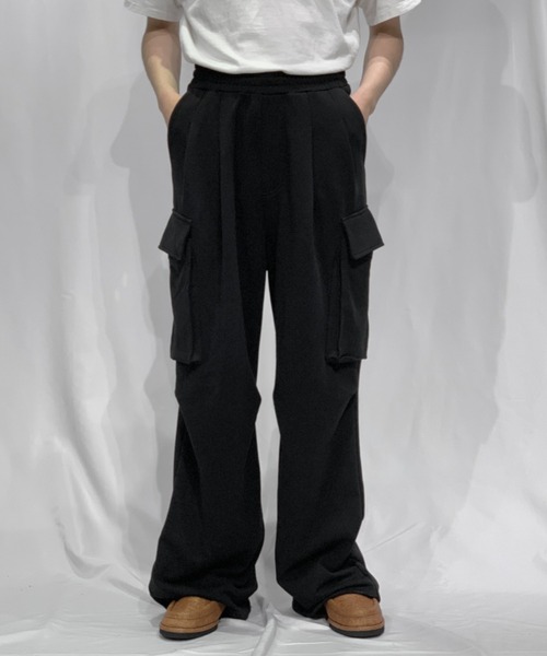 toironier カーゴ ストレート パンツ ブラック toironier カーゴ ストレート パンツ ブラック Toironier カーゴパンツ