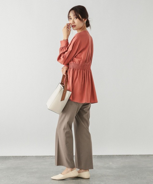 ワークパンツ フレアシルエット DAMA GLOBAL WORK パンツ ウツクシルエットフレアパンツTall/252440