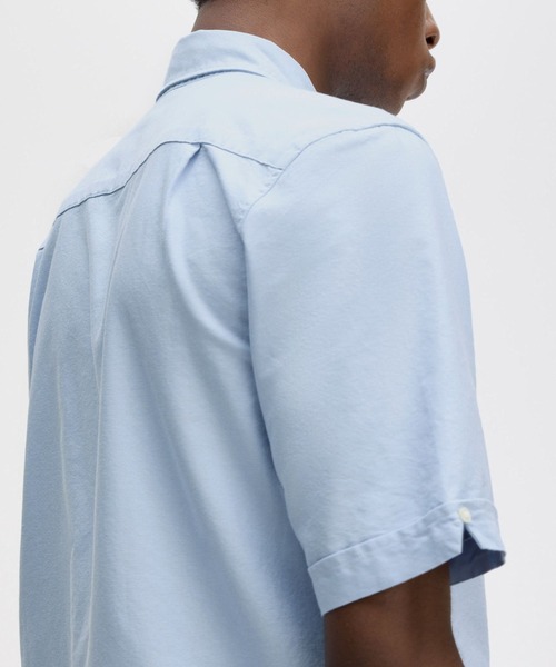 FRED PERRY 「FRED PERRY」 半袖シャツ S ライトグレー メンズ