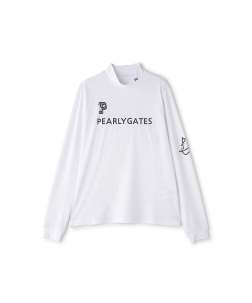 【新品】PEARLY GATES UVカット長袖カットソー ベージュ 新品】PEARLY GATES UVカット長袖カットソー ベージュ
