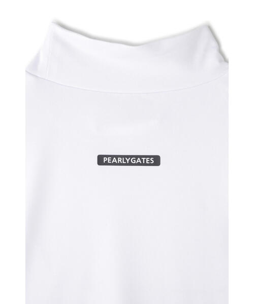 新品 パーリーゲイツ ベアカノコ長袖モックネックカットソー(7)サイズ3L/白 PEARLY GATES（パーリーゲイツ） tシャツ 「PEARLY GATES」E