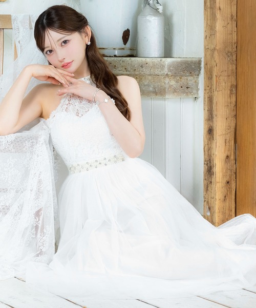 Tika（ティカ） ドレス キャバドレス ロング フレア アメスリ