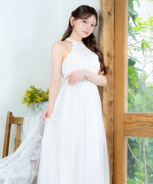 Tika（ティカ） ドレス キャバドレス ロング フレア アメスリ