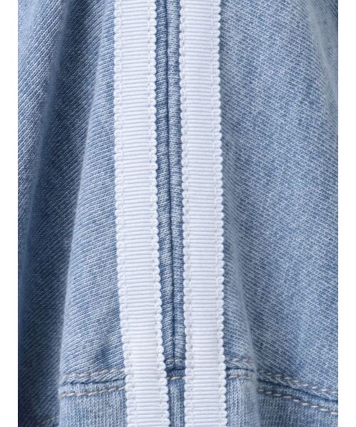 GYDA ブルゾン アウター GD 2ラインカットデニムショートZIP UP