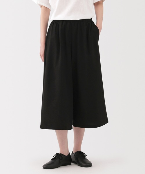 大きいサイズL／風を通すストレッチサッカークロップドパンツとクロップドパンツ2点 無印良品 パンツ 婦人 風を通す ストレッチサッカーイージー