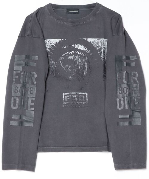 FORSOMEONE SPIRAL TEE LS 48