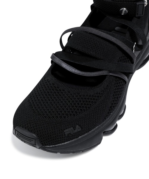 【FILA X OJOS】(W) RGB Pier 3.0 MJ Black Grey 2色 x OJOS RGB PIER 3.0 MJ / x オホス / 厚底カジュアルスニーカー