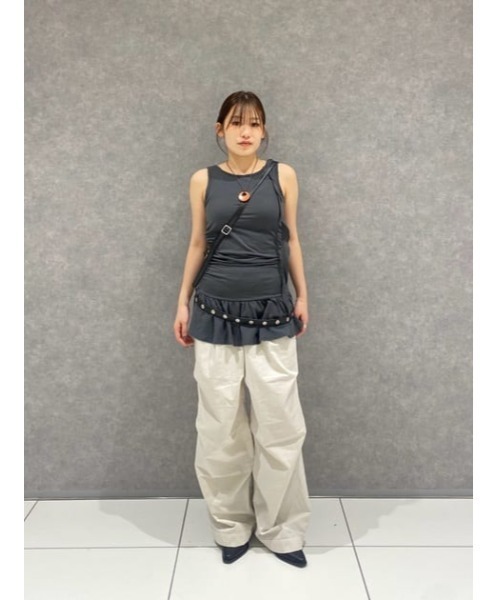 LAGUA GEM（ラグアジェム） tシャツ CRASH POINT FRILL チュニック 