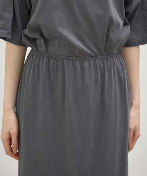 INSCRIRE スカート 「INSCRIRE/アンスクリア」Light Jersey Long