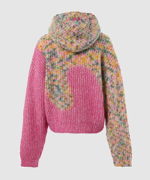 ERL パーカー MULTICOLOR SWIRL HOODED SWEATER メンズ