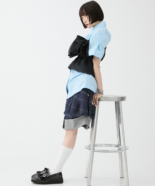 HOUGA キャミソール 「HOUGA/ホウガ」「STUDIOUS別注」frower