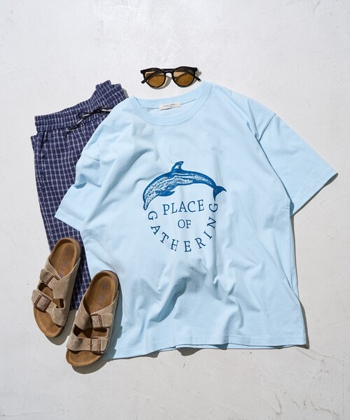 FREAK'S STORE（フリークスストア） tシャツ 半袖 アニマルプリント T
