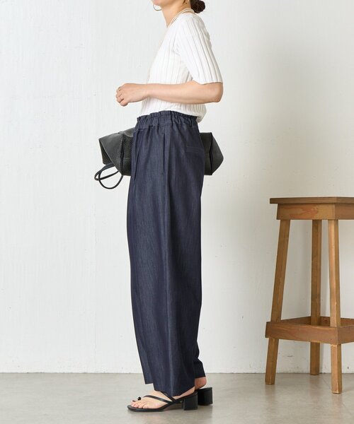 jena espace merveilleux　カーブデニムパンツ 大人気リバイバル】カーブデニムパンツ | Jena espace
