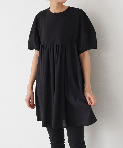 BEARDSLEY チュニック BEARDSLEY（ビアズリー）の「リネンギャザーチュニック