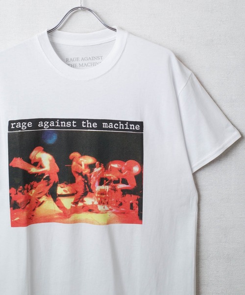 美品rage against the machine ロゴTシャツ XL エンジ Amazon | [不明] Rage Against The Machine T Shirt レッド Fist