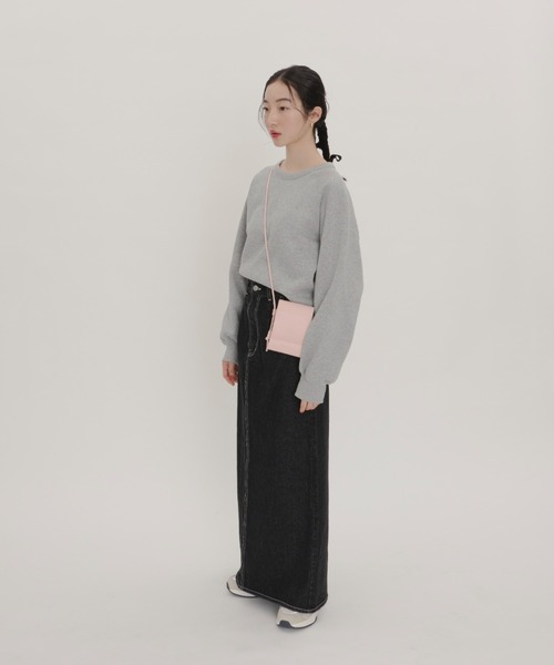 【値下げしました】giunon デニムスカート　0 GIUNON デニムスカート long denim skirt / ロングデニム