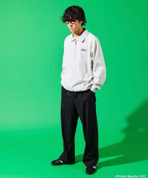 「FREAK'S STORE」 「PRINCE」長(zhǎng)袖Tシャツ MEDIUM ホワイト メンズ
