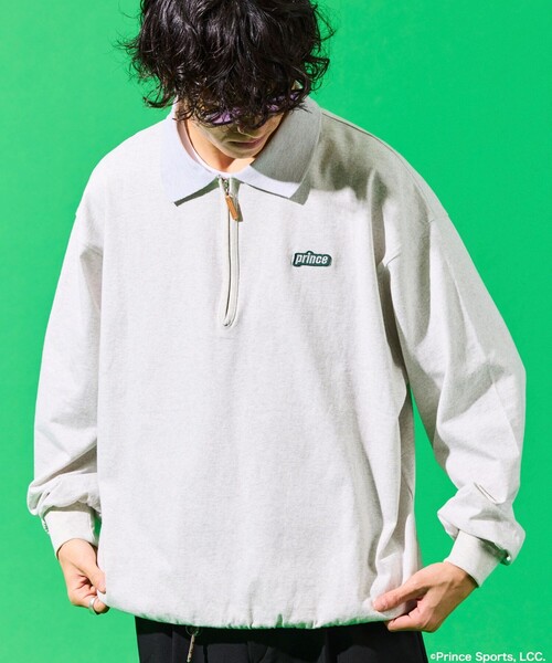 「FREAK'S STORE」 「PRINCE」長(zhǎng)袖Tシャツ MEDIUM ホワイト メンズ