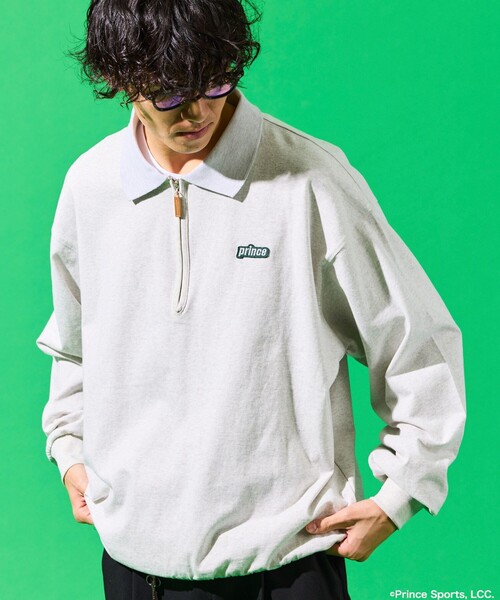 「FREAK'S STORE」 「PRINCE」長(zhǎng)袖Tシャツ MEDIUM ホワイト メンズ