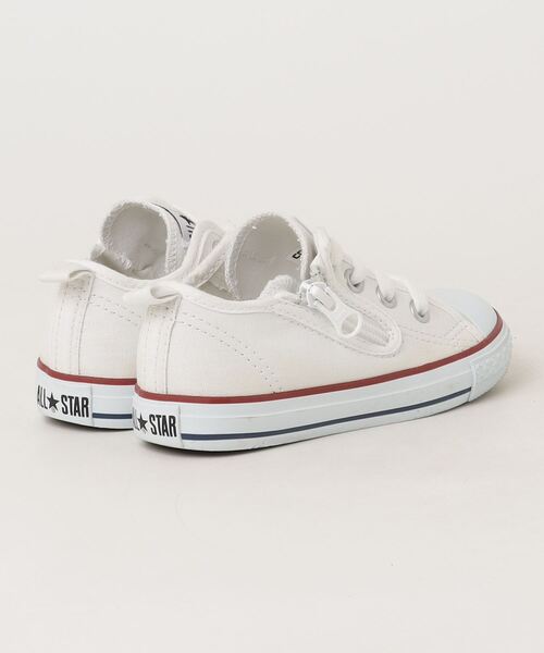 「CONVERSE」 「KIDS」ローカットスニーカー 16cm ホワイト キッズ