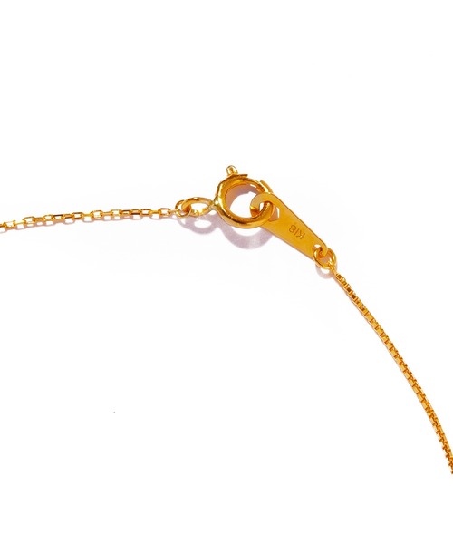 チョーカー 「les bon bon」K18 s.g.b axis choker/エスジービー アクシス チョーカー BOB753 レディースの画像