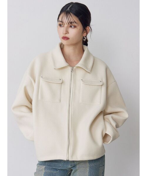 MURUA（ムルーア） ブルゾン アウター 「セットアップ対応」スタンド