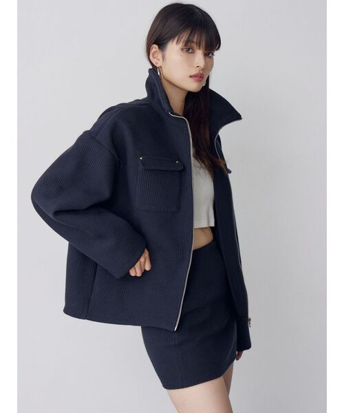 MURUA（ムルーア） ブルゾン アウター 「セットアップ対応」スタンド