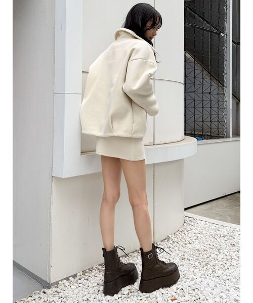 MURUA（ムルーア） ブルゾン アウター 「セットアップ対応」スタンド