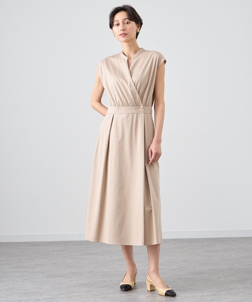 ANAYI（アナイ） 半袖ワンピース 38 ネイビー レディース : ZOZOTOWN