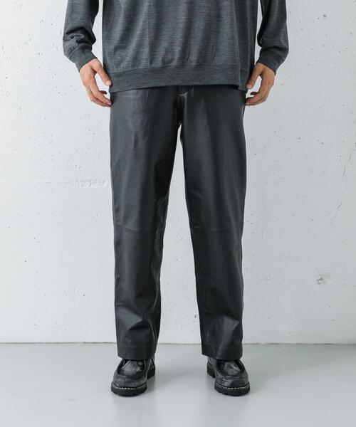 URBAN RESEARCH（アーバンリサーチ） パンツ GOAT LEATHER TROUSER