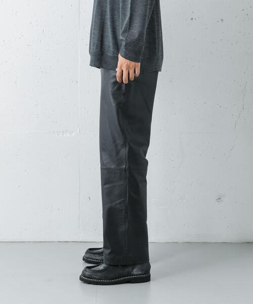 URBAN RESEARCH（アーバンリサーチ） パンツ GOAT LEATHER TROUSER