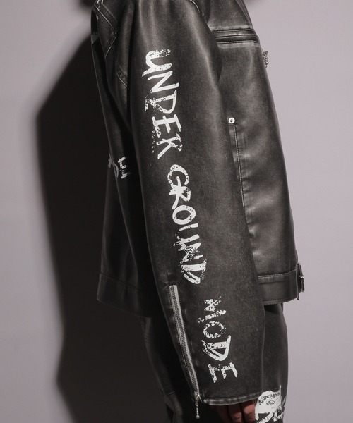 HARE（ハレ） 「underground mode」ジップアップブルゾン FREE