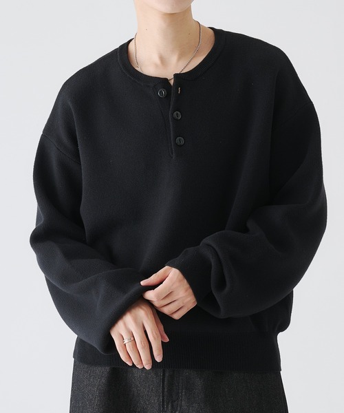 【GALLARDAGALANTE】ヘンリーネックニット 新色登場！》2WAYヘンリーネックニットをご紹介！ - COLLAGE