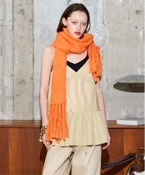 MAISON SPECIAL（メゾンスペシャル） チュニック Vegan Leather Peplum