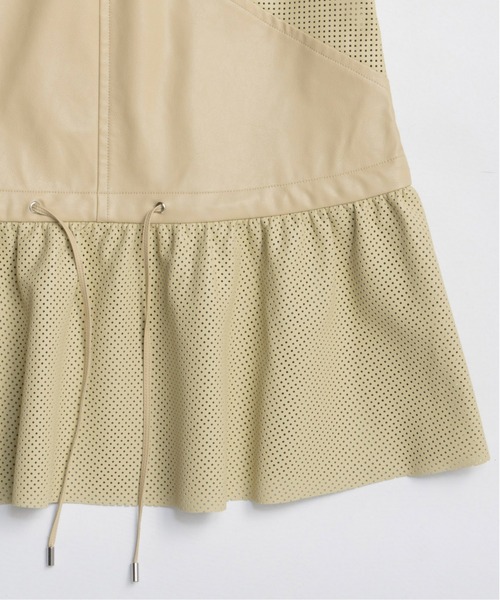 MAISON SPECIAL（メゾンスペシャル） チュニック Vegan Leather Peplum