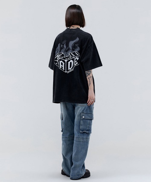 「Ressaca」 半袖Tシャツ XX-LARGE ブラック メンズ_画像5