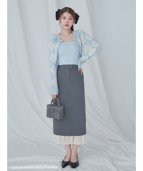 snidel スナ バニティバッグ 25ss SNIDEL - snidel スナ バニティバッグ 25ssの通販 by