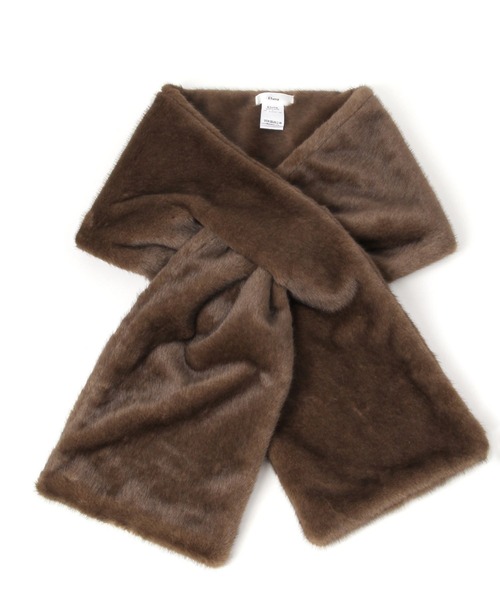 Elura（エルーラ） ストール マフラー ミンクライクファーストール