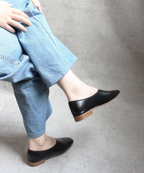 「STILMODA」 フラットパンプス 37 ブラック レディース_画像5