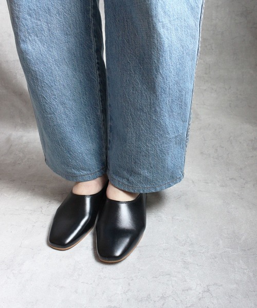 「STILMODA」 フラットパンプス 37 ブラック レディース_画像6