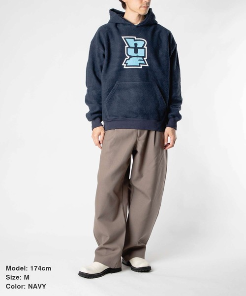 HUF（ハフ） パーカー HUF MEGABLAST REVERSE HOODIE メガブラスト 表