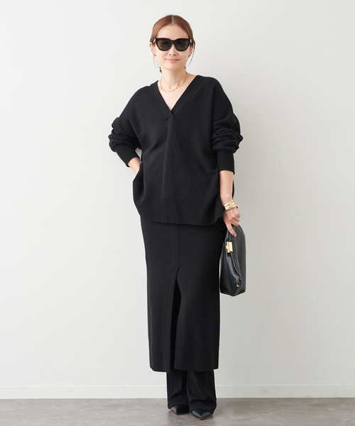 ドゥーズィエムクラス　OLBIA Vネック プルオーバー　新品未使用 追加 OLBIA Vネック プルオーバー（ニット／セーター）｜Deuxieme