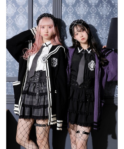 ✴︎mim✴︎ NOEMIE（ノエミー） カーディガン ゴシックスクールセーラーカーデ