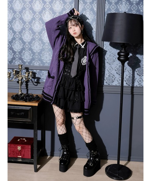 ✴︎mim✴︎ NOEMIE（ノエミー） カーディガン ゴシックスクールセーラーカーデ