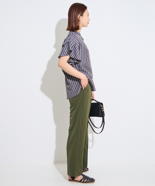 「LAVEANGE」 半袖ブラウス 5L ブルー レディース_画像7