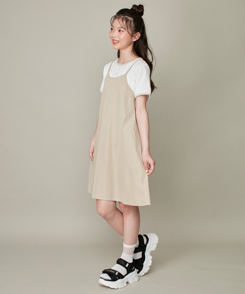 「JENNI love」 「KIDS」半袖ワンピース 150cm サックスブルー キッズ_画像9