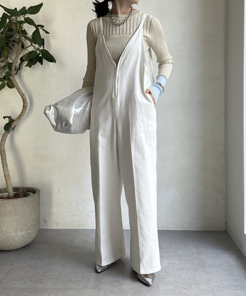 「DouDou」 長袖ニット FREE グレー レディース_画像3