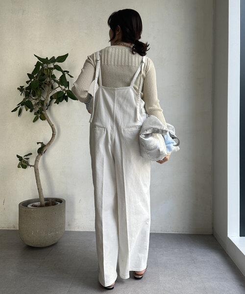 「DouDou」 長袖ニット FREE グレー レディース_画像7